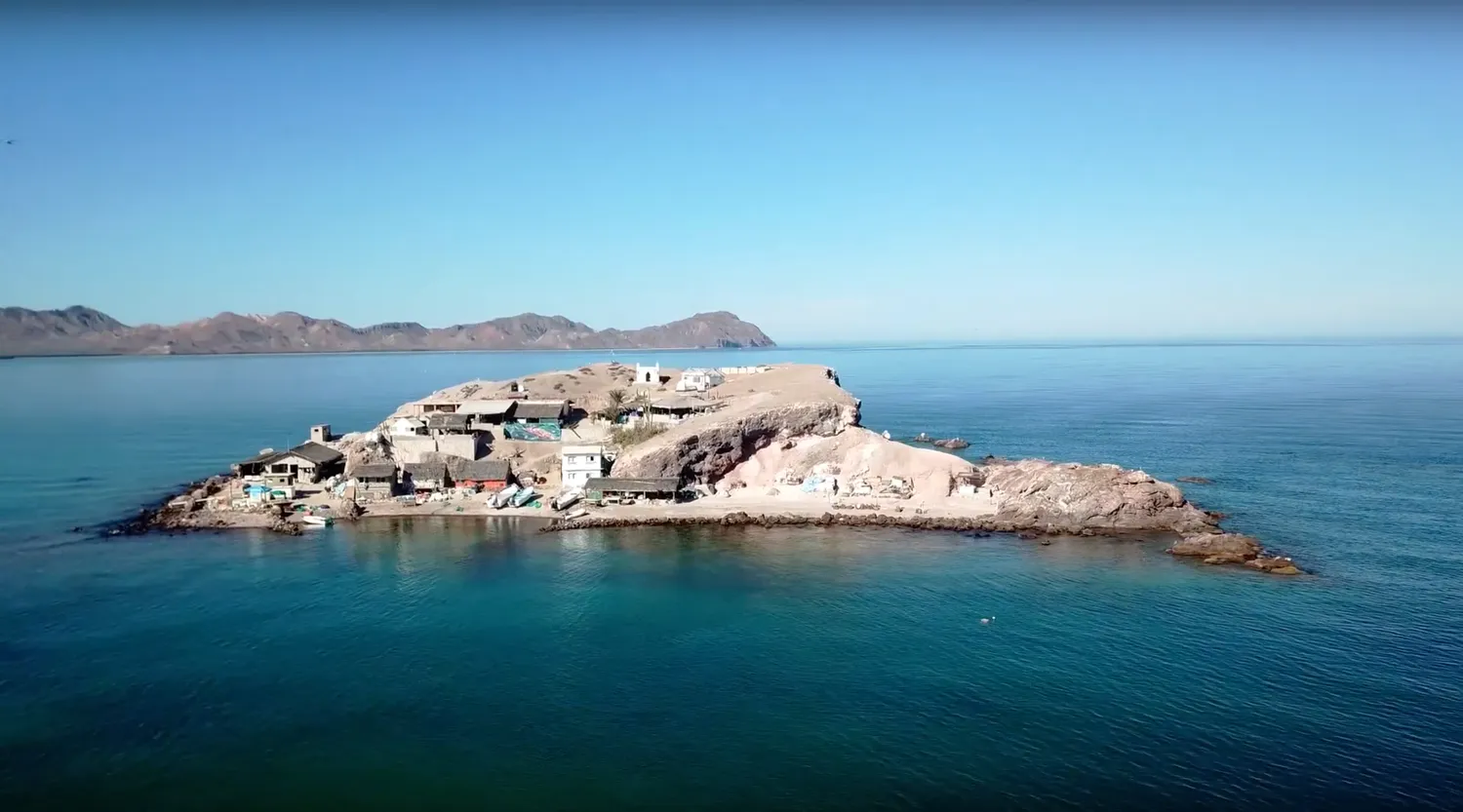 Coyote Island in the Sea of Cortez