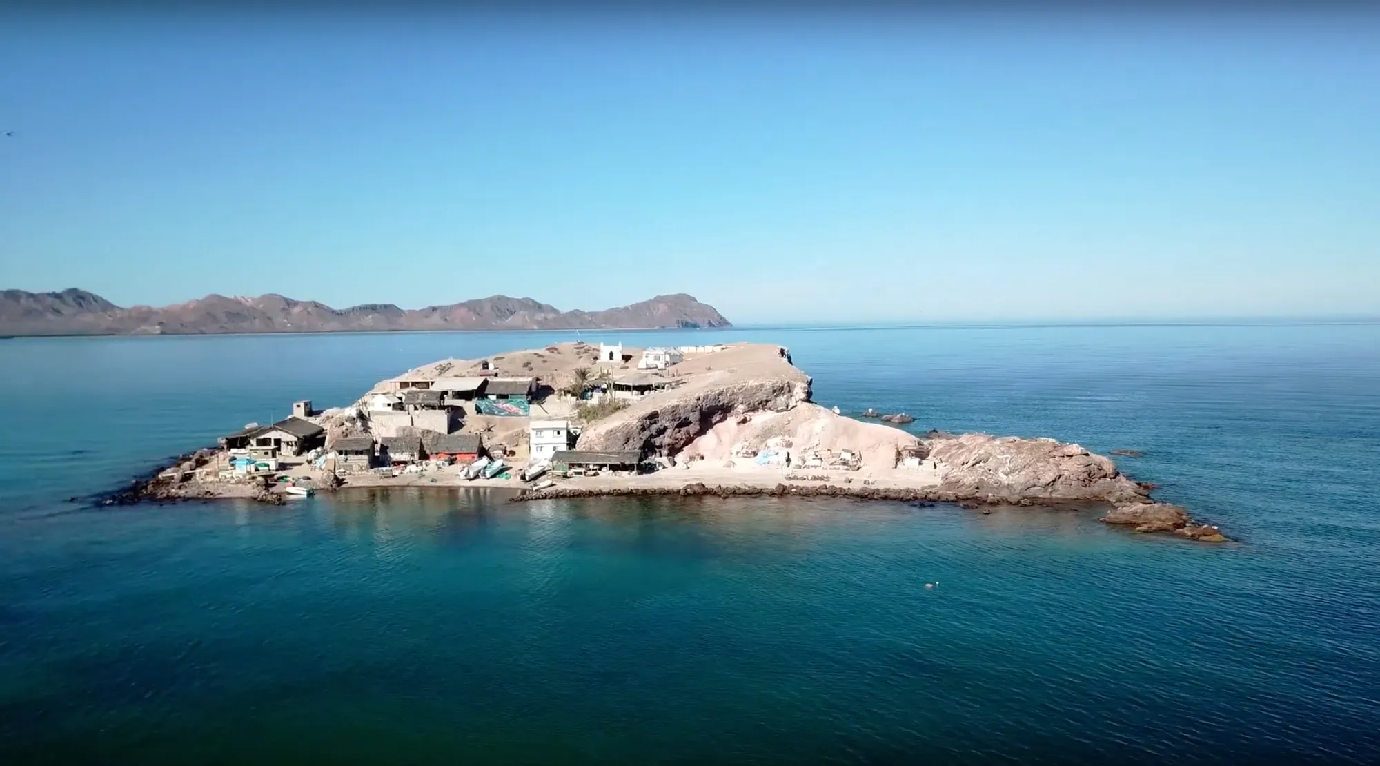 Coyote Island in the Sea of Cortez